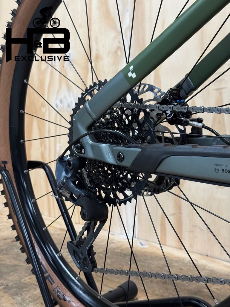 CUBE Stereo Hybrid 120 TM 750 Sram GX 2024 Mountainbike de segunda mano, Gris claro — imagen 13 de 14