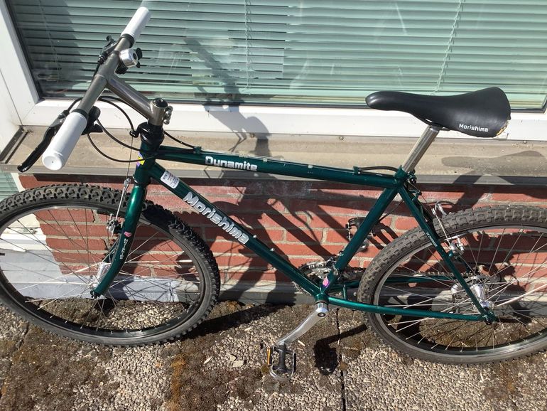 Morishima Custom Other Shimano 1990 Mountainbike usato, Verde — immagine 2 di 11