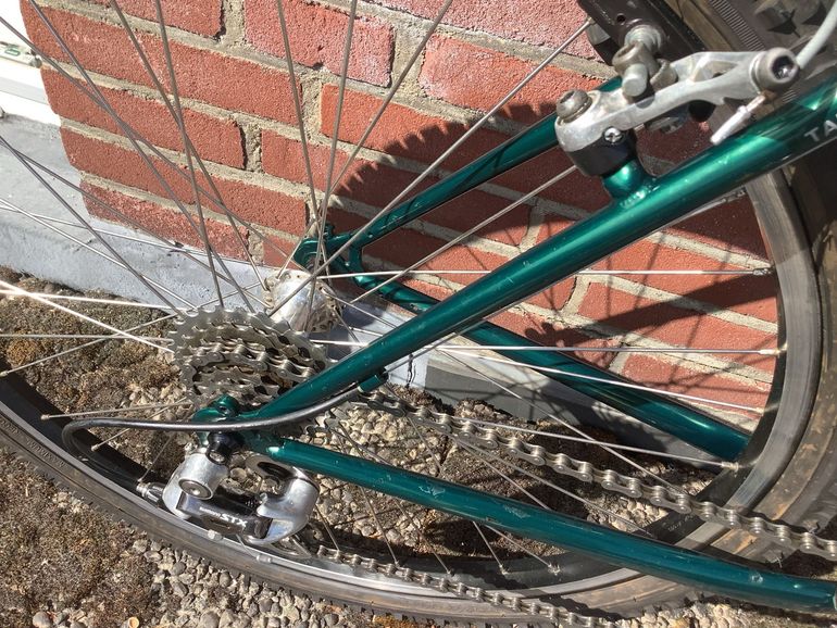 Morishima Custom Other Shimano 1990 Mountainbike usato, Verde — immagine 4 di 11