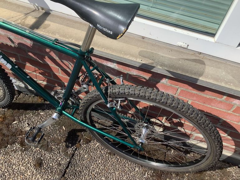 Morishima Custom Other Shimano 1990 Mountainbike usato, Verde — immagine 11 di 11