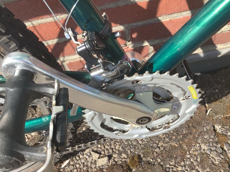 Morishima Custom Other Shimano 1990 Mountainbike usato, Verde — immagine 5 di 11