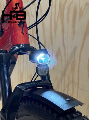 Used Specialized Turbo Tero 4.0 EQ SRAM NX 2022 Mountainbike, Red — image 4 of 14
