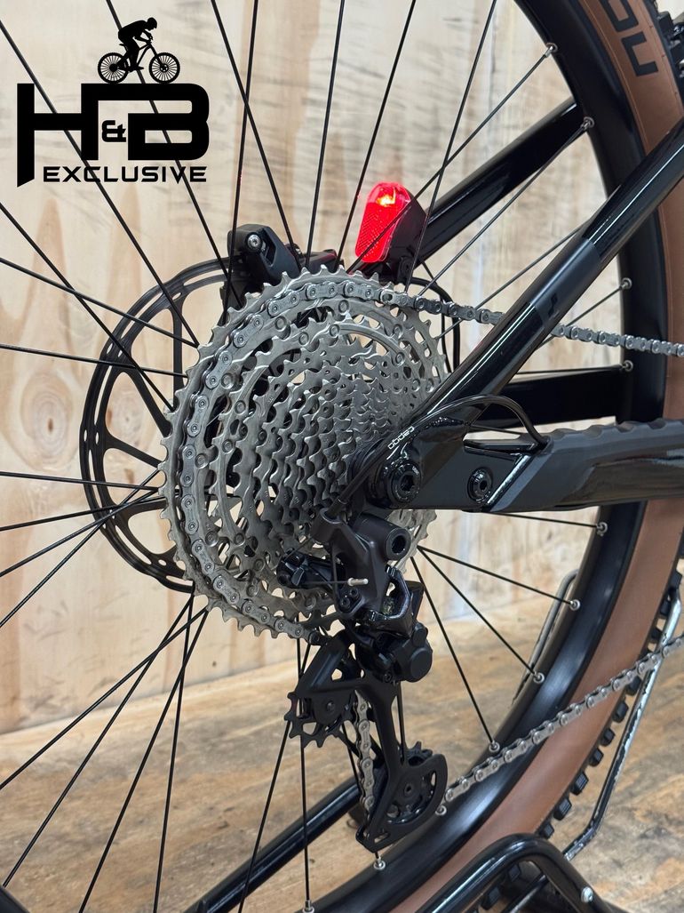 Gebrauchtes CUBE Stereo Hybrid 140 HPC Race 750 Carbon Shimano XT 2024 Mountainbike, Schwarz — Bild 15 von 15