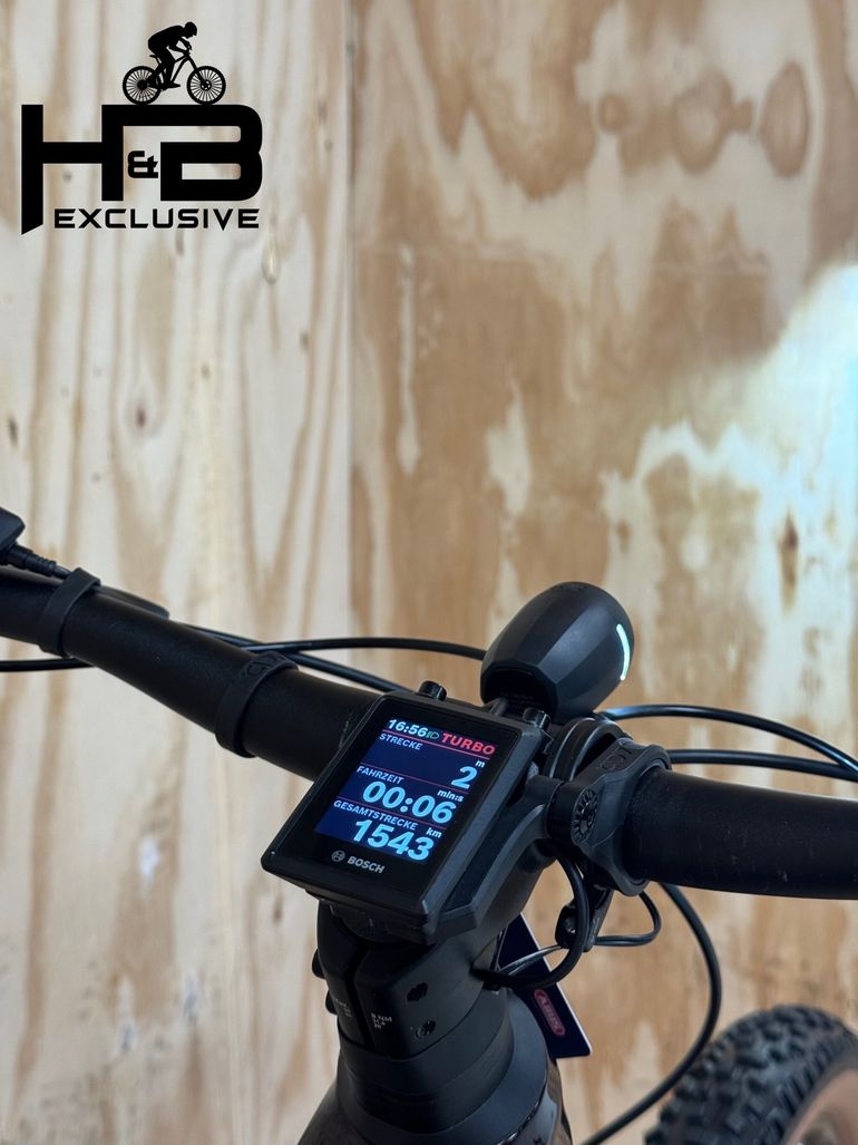 Gebrauchtes CUBE Stereo Hybrid 140 HPC Race 750 Carbon Shimano XT 2024 Mountainbike, Schwarz — Bild 8 von 15