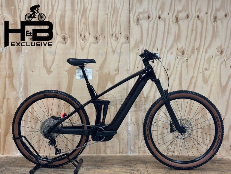 Gebrauchtes CUBE Stereo Hybrid 140 HPC Race 750 Carbon Shimano XT 2024 Mountainbike, Schwarz — Bild 1 von 15