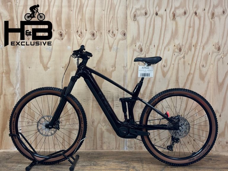 Gebrauchtes CUBE Stereo Hybrid 140 HPC Race 750 Carbon Shimano XT 2024 Mountainbike, Schwarz — Bild 2 von 15