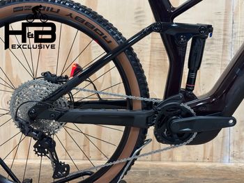 Gebrauchtes CUBE Stereo Hybrid 140 HPC Race 750 Carbon Shimano XT 2024 Mountainbike, Schwarz — Bild 13 von 15