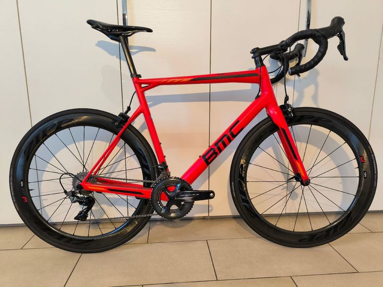 BMC Teammachine Shimano Dura Ace 2017 Road & Gravel usato, Rosso — immagine 1 di 30