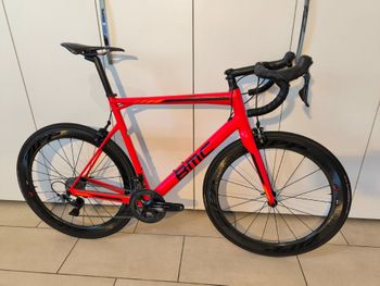 BMC Teammachine Shimano Dura Ace 2017 Road & Gravel usato, Rosso — immagine 30 di 30