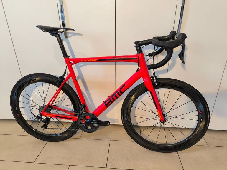 BMC Teammachine Shimano Dura Ace 2017 Road & Gravel usato, Rosso — immagine 30 di 30