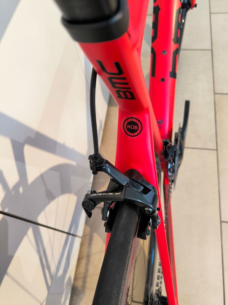 BMC Teammachine Shimano Dura Ace 2017 Road & Gravel usato, Rosso — immagine 5 di 30