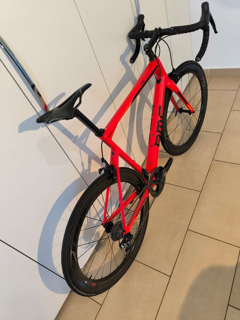 BMC Teammachine Shimano Dura Ace 2017 Road & Gravel usato, Rosso — immagine 15 di 30