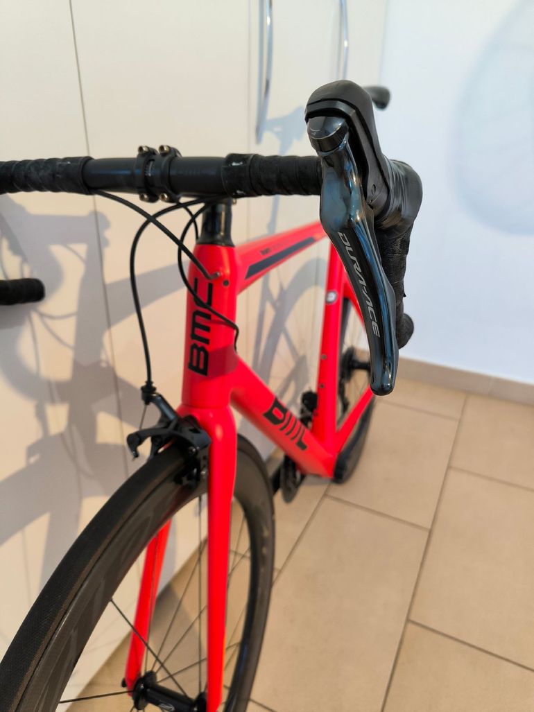 BMC Teammachine Shimano Dura Ace 2017 Road & Gravel usato, Rosso — immagine 18 di 30