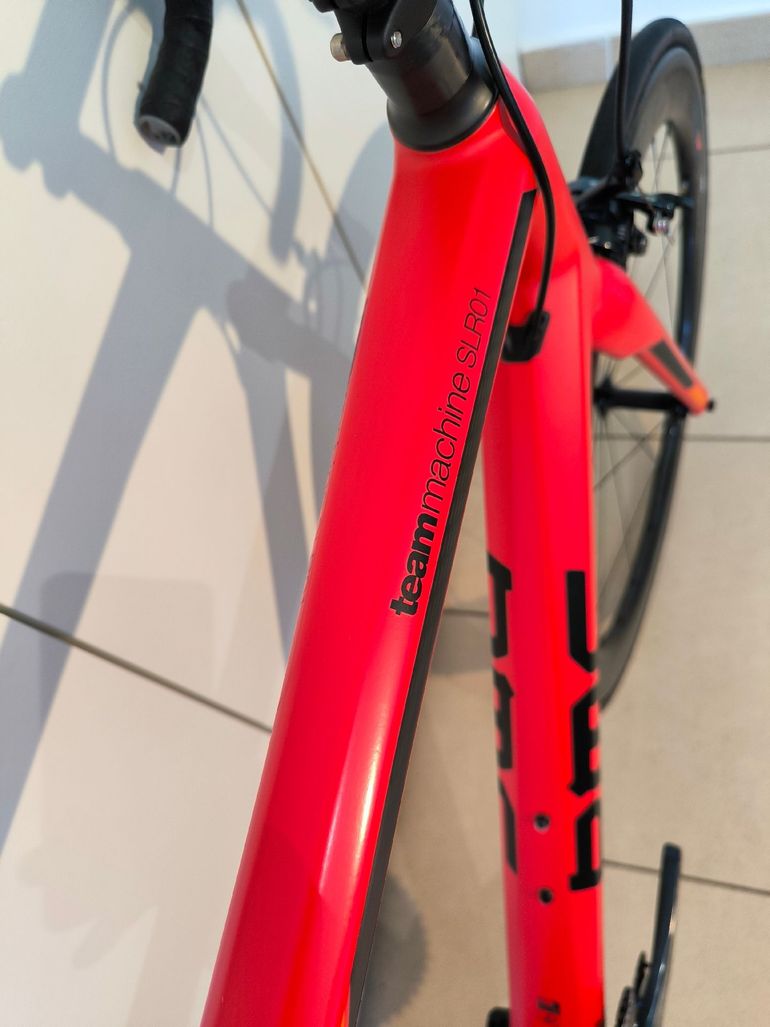 BMC Teammachine Shimano Dura Ace 2017 Road & Gravel usato, Rosso — immagine 9 di 30