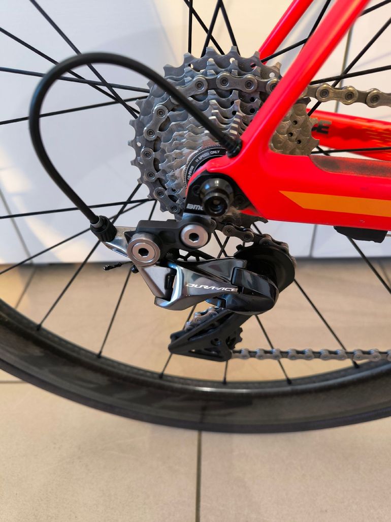 BMC Teammachine Shimano Dura Ace 2017 Road & Gravel usato, Rosso — immagine 4 di 30