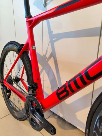 BMC Teammachine Shimano Dura Ace 2017 Road & Gravel usato, Rosso — immagine 10 di 30