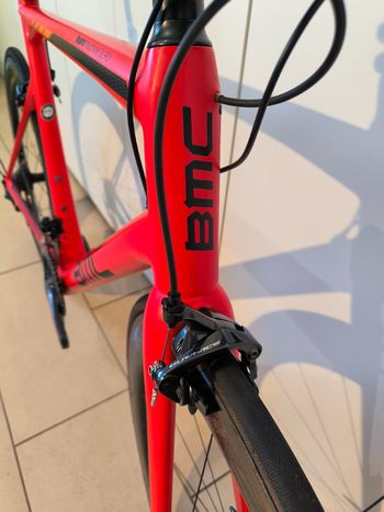 BMC Teammachine Shimano Dura Ace 2017 Road & Gravel usato, Rosso — immagine 12 di 30