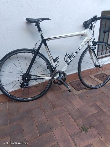 Used Scott Addict 10 2017 2017 Road & Gravel, White — image 1 of 9