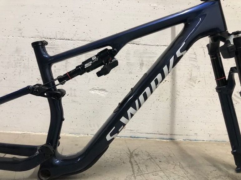 Used Specialized S-Works Epic 8 - SRAM XX AXS, RockShox Ultimate Flight Attendant 2026 Frameset 2026 Mountainbike, Blue, 29 — image 16 of 21