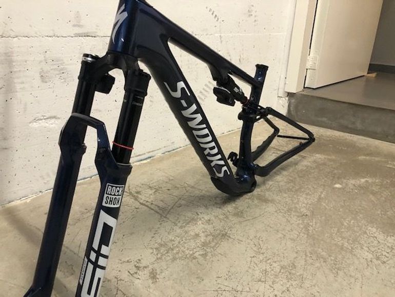 Used Specialized S-Works Epic 8 - SRAM XX AXS, RockShox Ultimate Flight Attendant 2026 Frameset 2026 Mountainbike, Blue, 29 — image 13 of 21