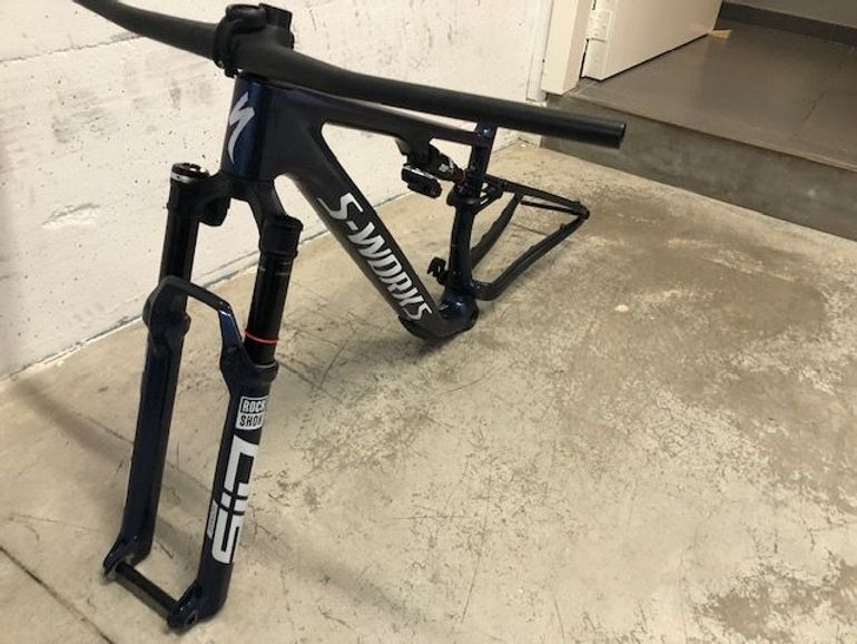Used Specialized S-Works Epic 8 - SRAM XX AXS, RockShox Ultimate Flight Attendant 2026 Frameset 2026 Mountainbike, Blue, 29 — image 12 of 21