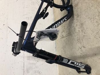Used Specialized S-Works Epic 8 - SRAM XX AXS, RockShox Ultimate Flight Attendant 2026 Frameset 2026 Mountainbike, Blue, 29 — image 15 of 21