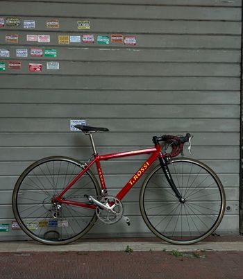 Tullio Rossi Custom Shimano Dura Ace 2000 Road & Gravel usato, Rosso — immagine 4 di 8