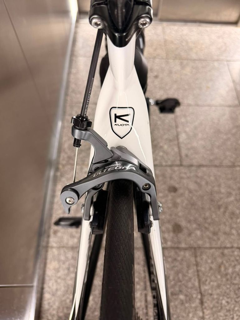 Used Kuota Karma Evo Carbon 2014 Road & Gravel, White — image 9 of 14