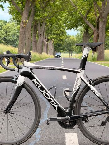 Used Kuota Karma Evo Carbon 2014 Road & Gravel, White — image 2 of 14