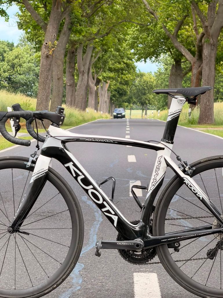 Used Kuota Karma Evo Carbon 2014 Road & Gravel, White — image 2 of 14