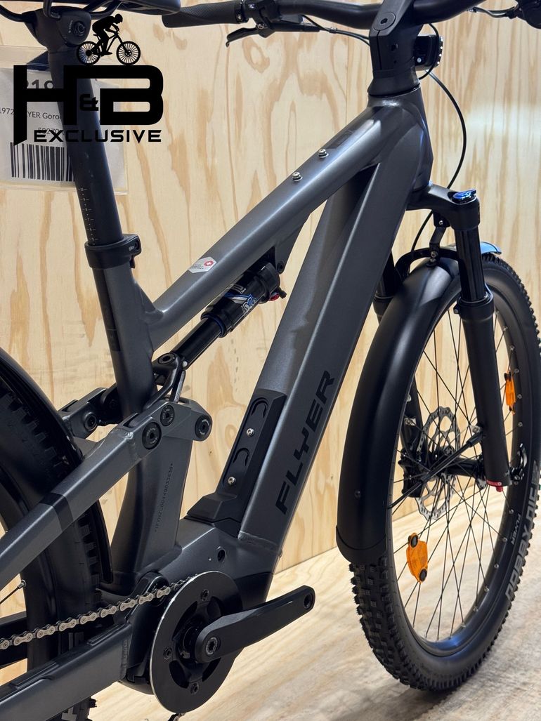 Flyer Goroc X 2.10 Shimano Deore 2022 Mountainbike de segunda mano, Gris claro — imagen 14 de 17