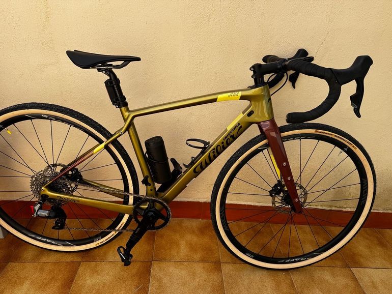 Willier Custom SRAM Rival eTap AXS 2024 Road & Gravel de segunda mano, Naranja — imagen 1 de 4