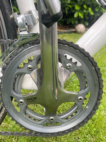 Gebrauchtes NO NAME Custom Shimano 105 Urban, Hellgrau — Bild 2 von 9