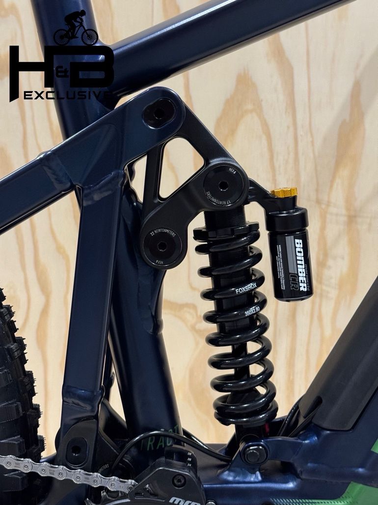 Used Ghost E-Riot EN AL Universal Shimano XT 2022 Mountainbike, Black — image 9 of 13