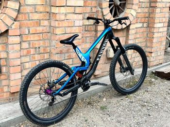 Used Canyon Sender Frameset 2017 Mountainbike, Blue — image 4 of 4