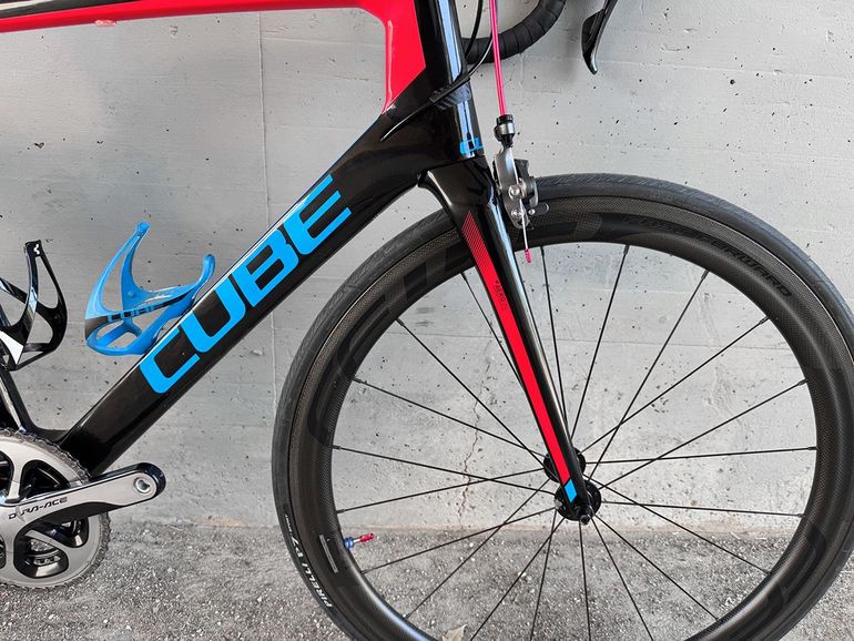 Cube Agree C:62 SL DuraAce 2018 Road & Gravel usato, Nero — immagine 7 di 12