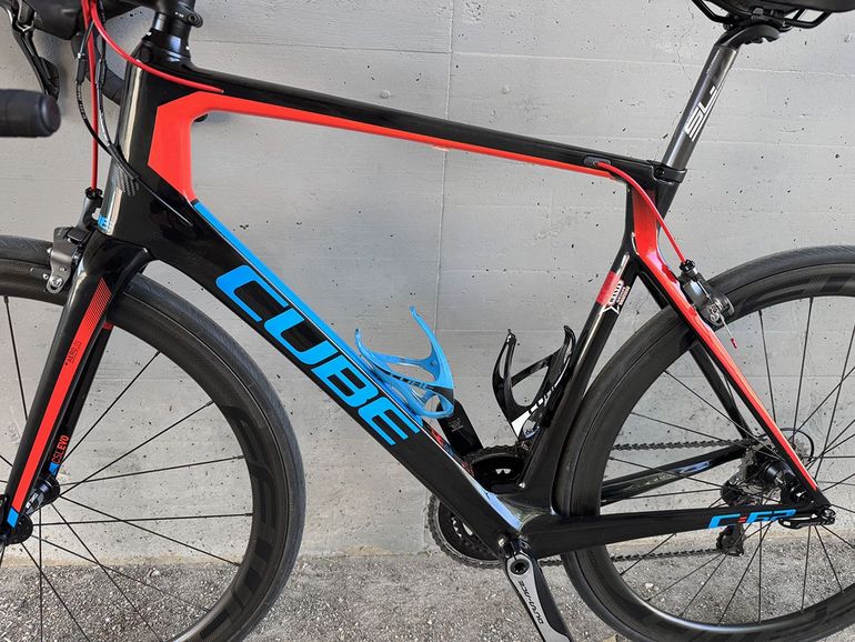 Cube Agree C:62 SL DuraAce 2018 Road & Gravel usato, Nero — immagine 11 di 12