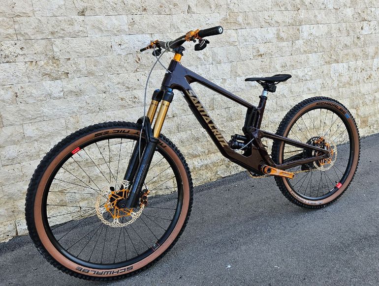 Santa Cruz Nomad SRAM GX Eagle AXS 2022 Mountainbike de segunda mano, Rojo — imagen 2 de 6