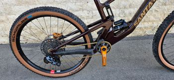 Santa Cruz Nomad SRAM GX Eagle AXS 2022 Mountainbike de segunda mano, Rojo — imagen 3 de 6