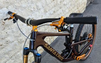 Santa Cruz Nomad SRAM GX Eagle AXS 2022 Mountainbike de segunda mano, Rojo — imagen 4 de 6