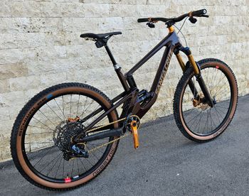 Santa Cruz Nomad SRAM GX Eagle AXS 2022 Mountainbike de segunda mano, Rojo — imagen 5 de 6