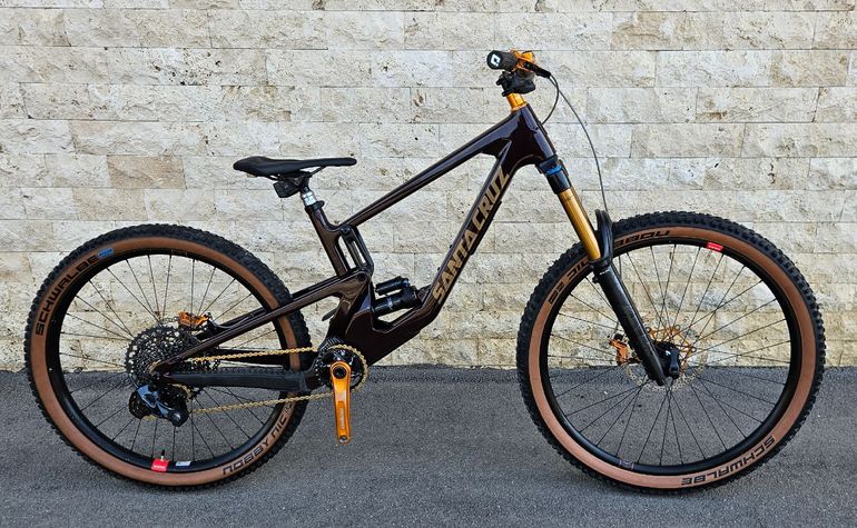 Santa Cruz Nomad SRAM GX Eagle AXS 2022 Mountainbike de segunda mano, Rojo — imagen 1 de 6