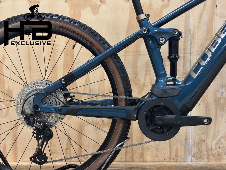 Tweedehands CUBE Stereo Hybrid 120 Race 750 SHIMANO XT 2024 Mountainbike — afbeelding 12 van 14