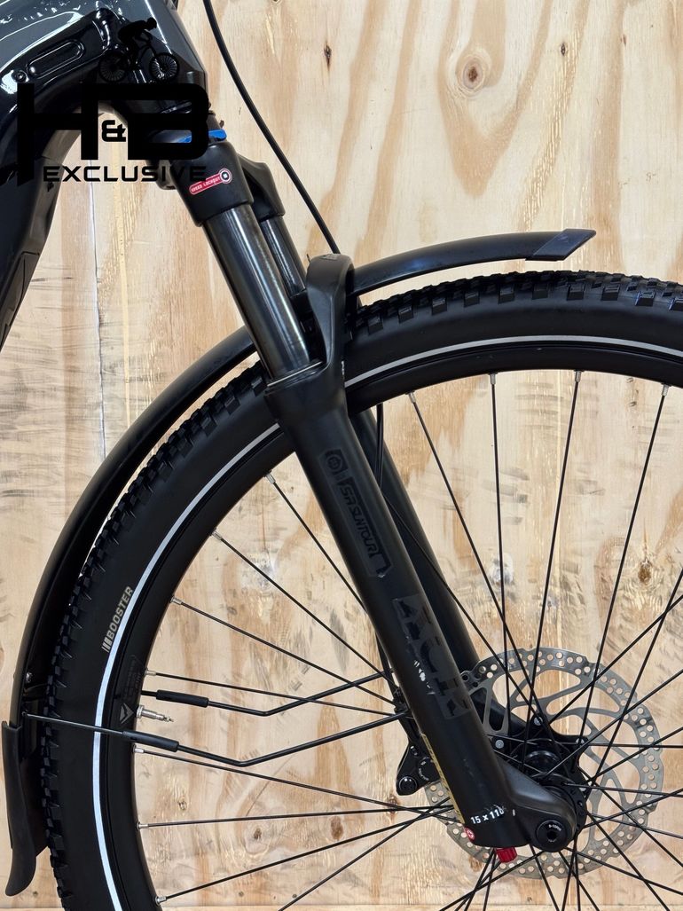 Merida EBig.Tour 675 EQ Shimano Deore 2022 Urban de segunda mano, Gris claro — imagen 3 de 13