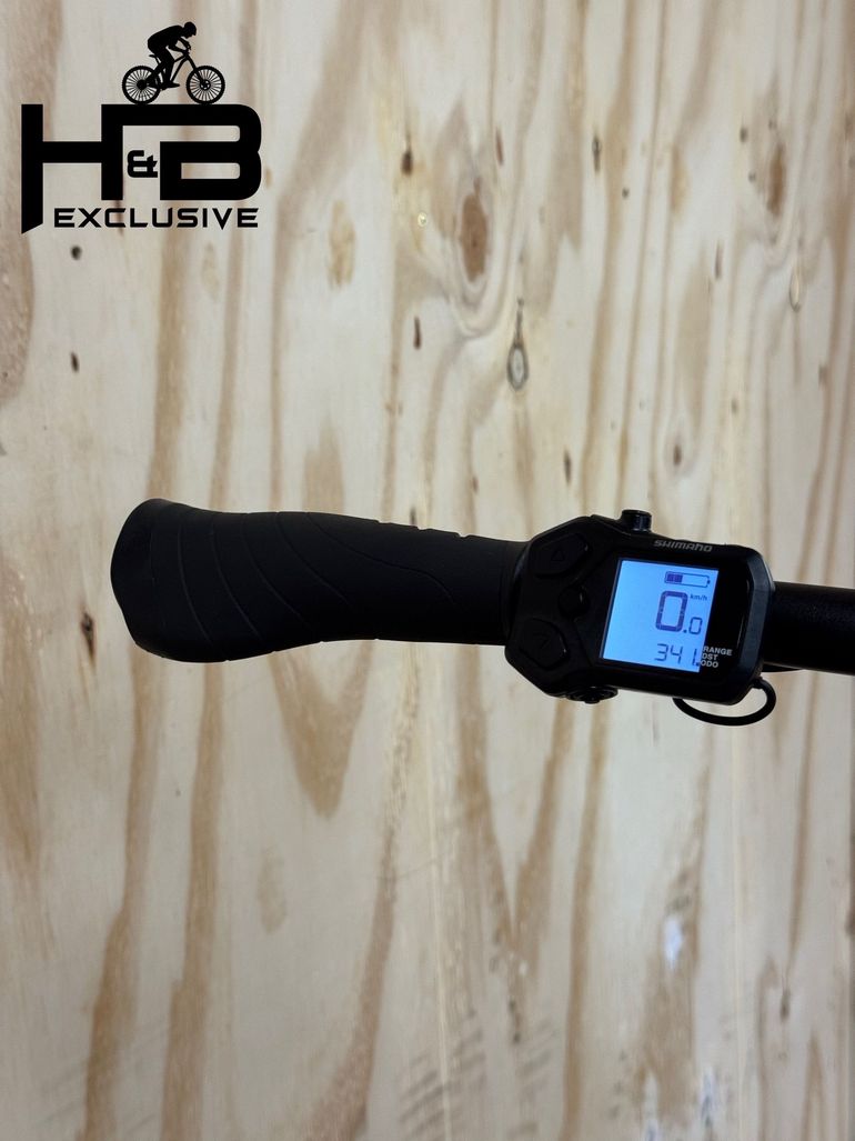 Merida EBig.Tour 675 EQ Shimano Deore 2022 Urban de segunda mano, Gris claro — imagen 7 de 13