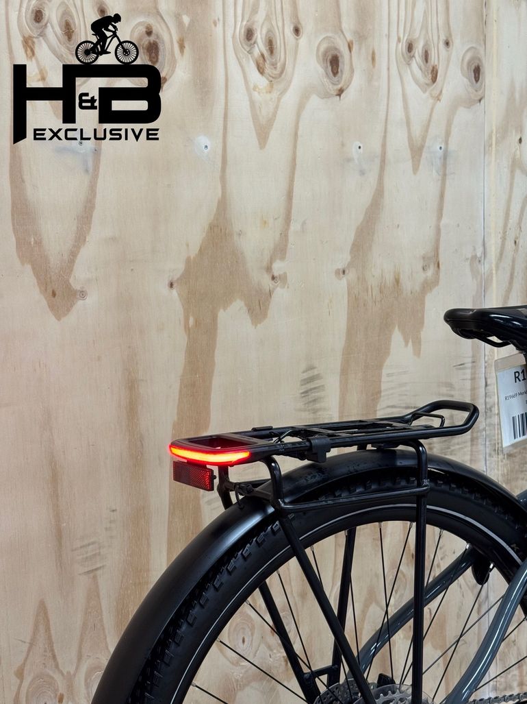 Merida EBig.Tour 675 EQ Shimano Deore 2022 Urban de segunda mano, Gris claro — imagen 9 de 13