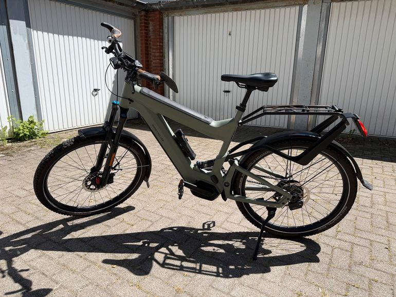 Used Riese & Müller Superdelite HS Rohloff E-14 2023 Urban, Green — image 1 of 16