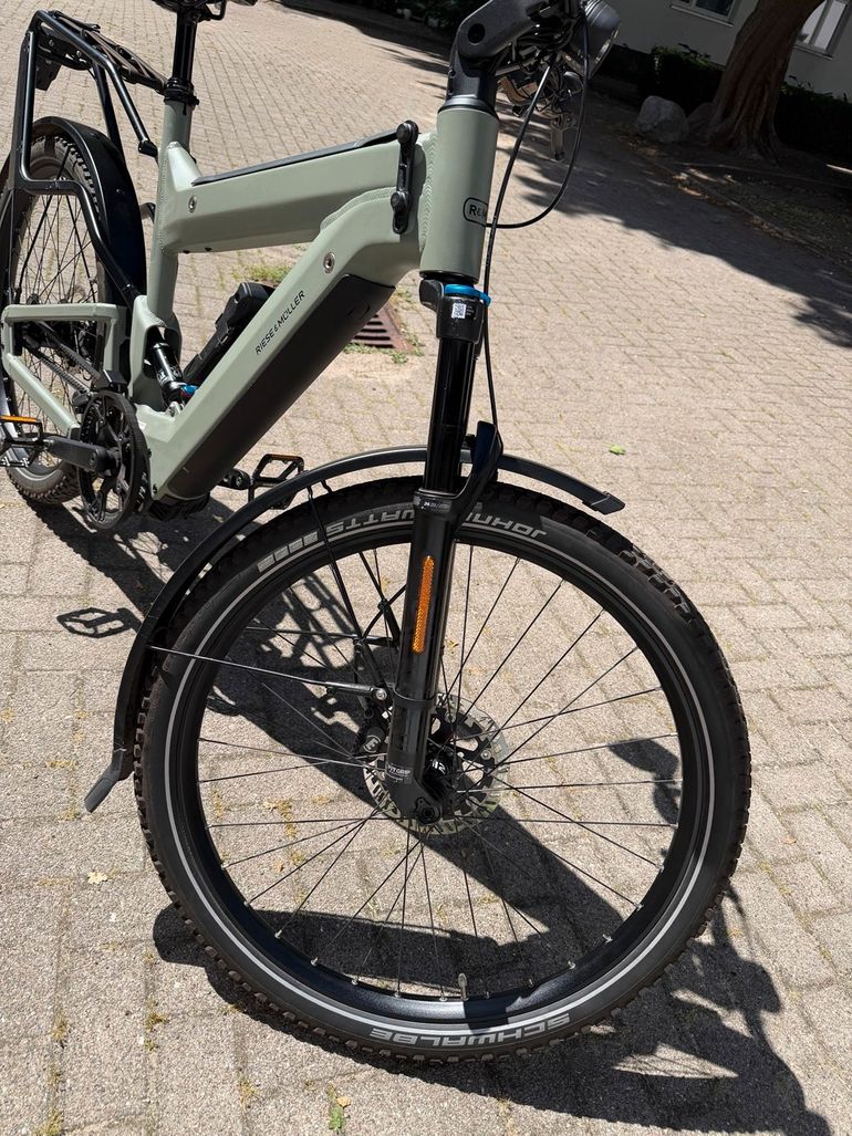 Used Riese & Müller Superdelite HS Rohloff E-14 2023 Urban, Green — image 7 of 16