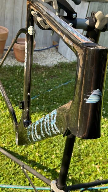 Gebrauchtes Faktor Custom Frameset 2025 Road & Gravel, Schwarz — Bild 3 von 11