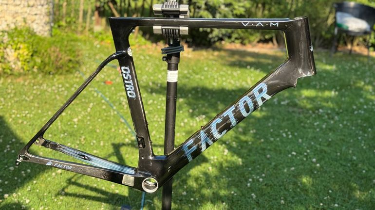 Gebrauchtes Faktor Custom Frameset 2025 Road & Gravel, Schwarz — Bild 1 von 11